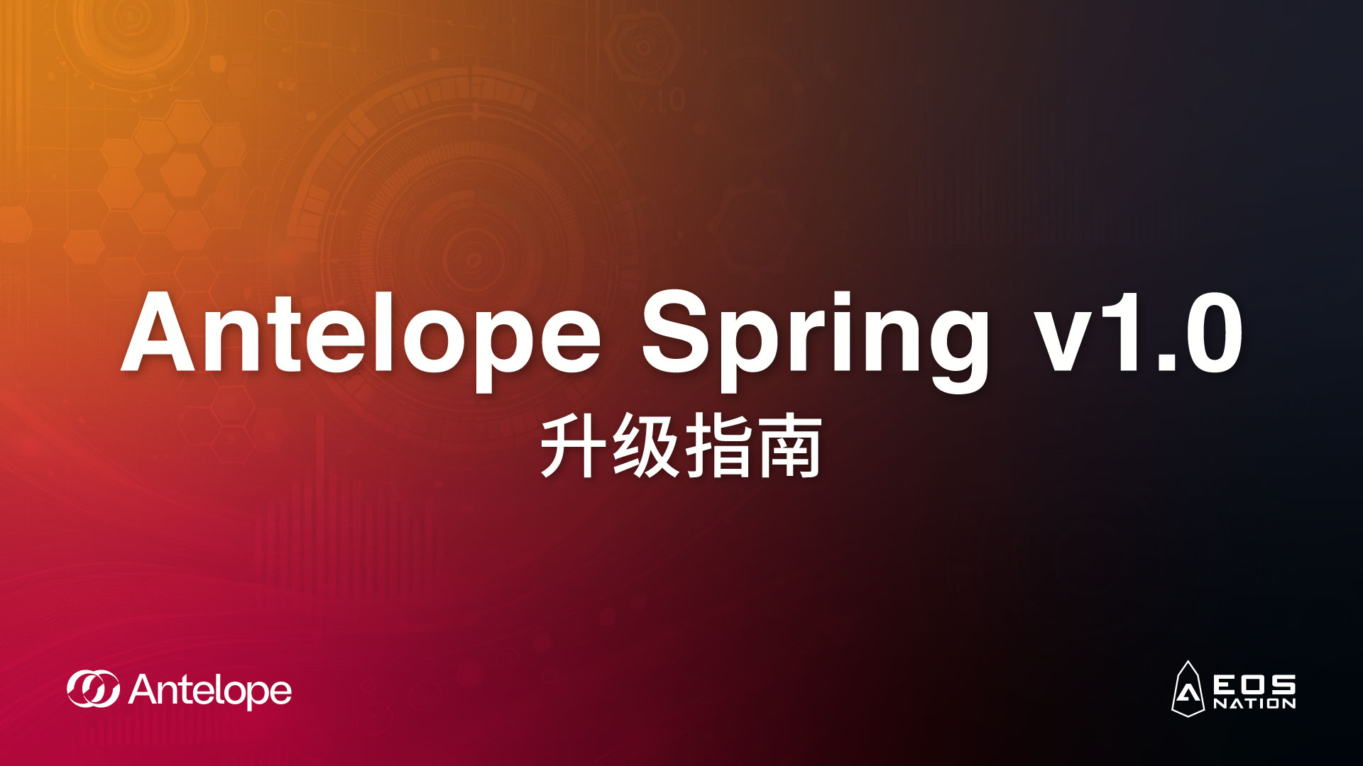 Antelope Spring v1.0 升级指南 - EOS Nation | EOS Block Producer